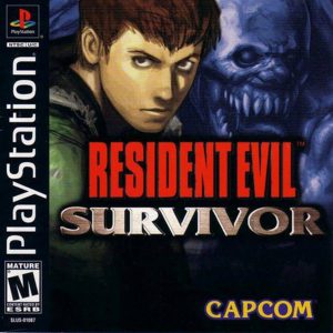بازی رزیدنت ایول: زنده‌مانده اندروید Resident Evil Survivor پلی استیشن 1